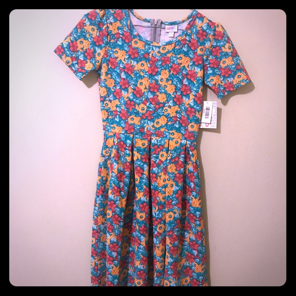 LuLaRoe Amelia Dress Small